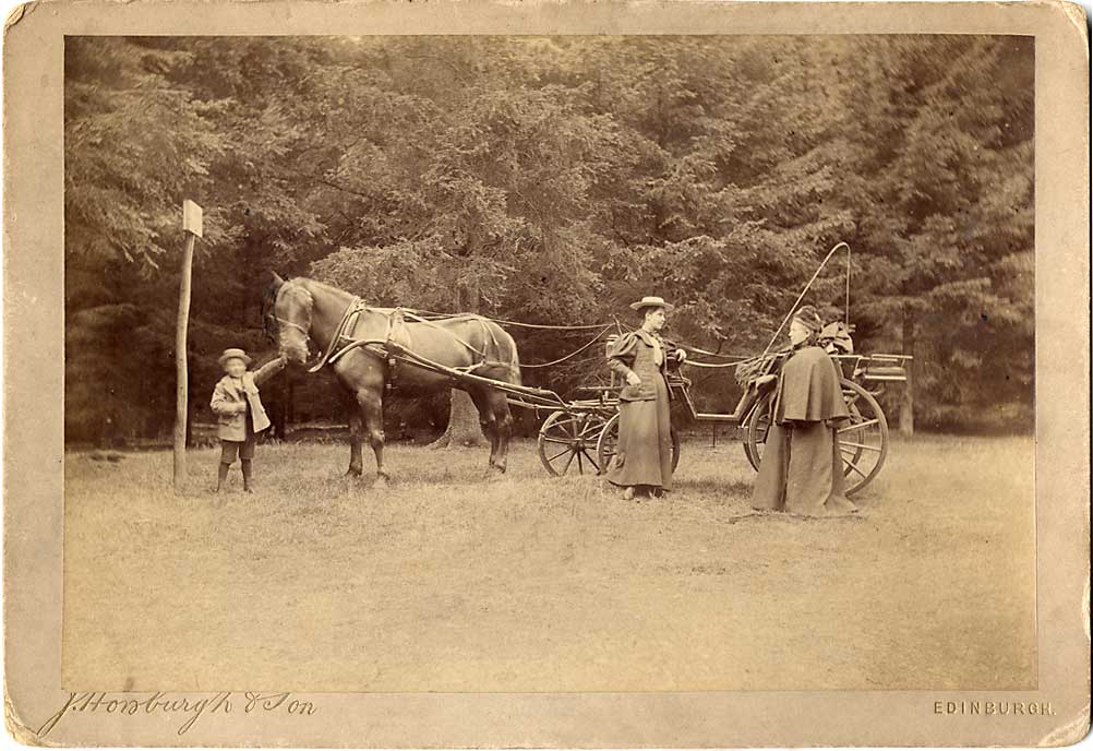 A photograph by John Horsburgh  -  A coach and Queen Victoria