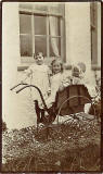 3 children at Auchterarder House, Perthshire, Scotland