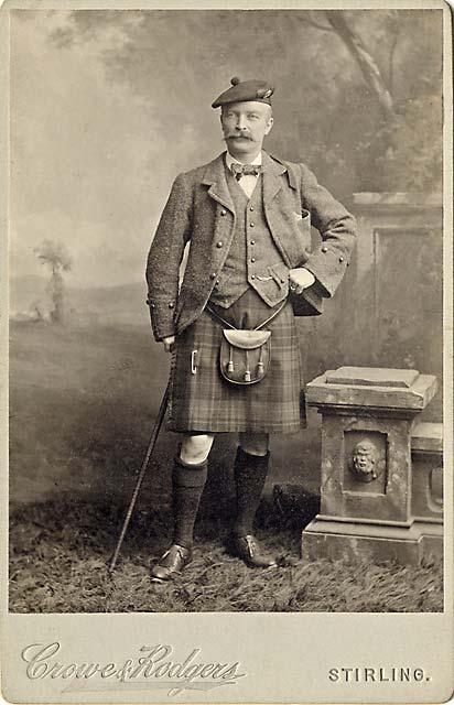 William Edie ANderson, hisband of Agnes M Horsburgh, the son of photographer John Horsburgh