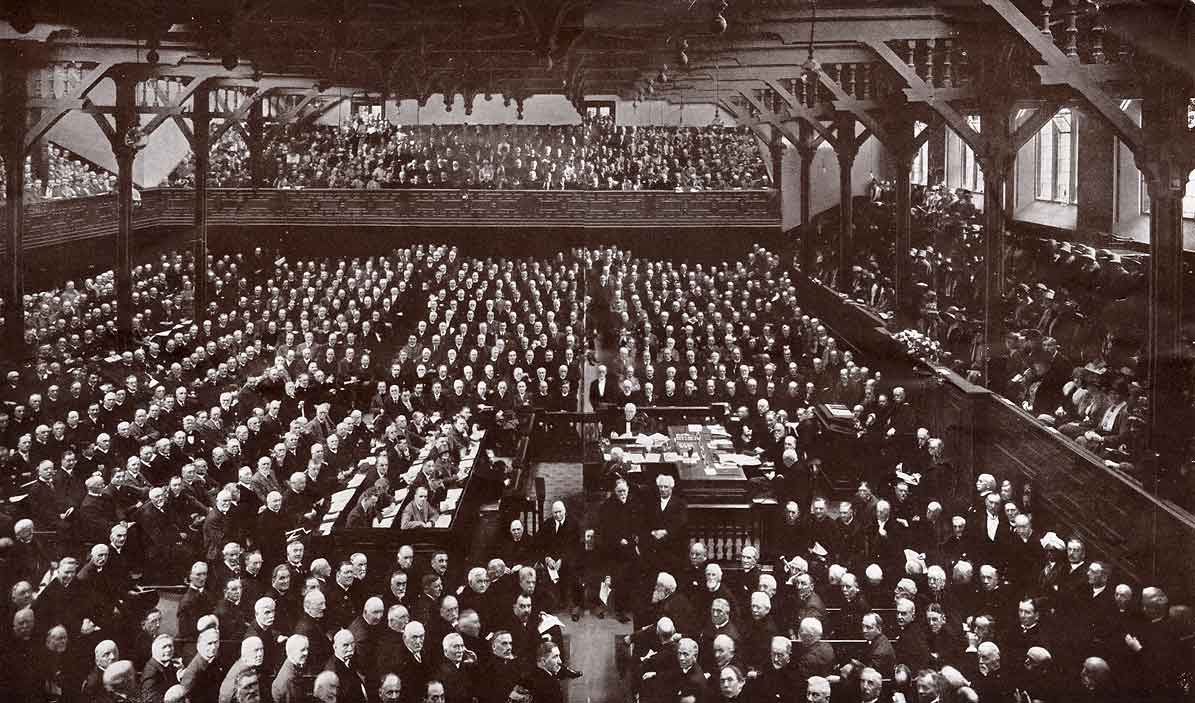 Photograph of the General Assembly of the United Free Church of Scotland, 1929  -  Enlargement of a Photograph by  Francis Caird Inglis