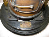 'E Lennie' Nameplate on a model steam engine