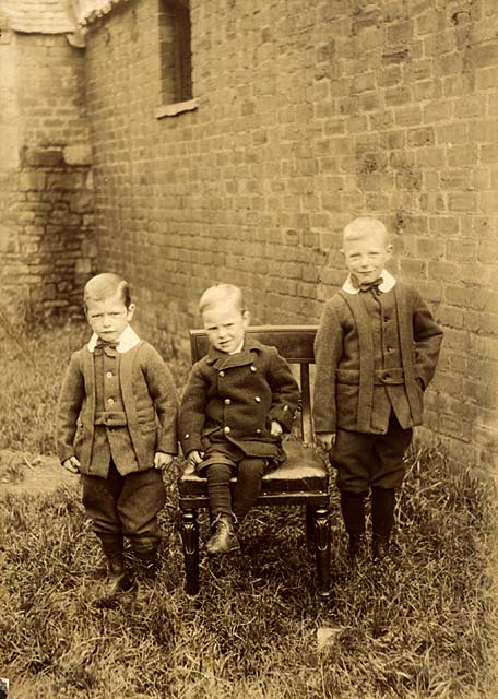 Milne & Co  -  Photograph of three young boys