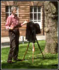 Richard Morris  -  At the Edinburgh College of Art where he gave a lecture and demonstrated the Calotype process as part of the Hill & Adamson Bi-centenary Celebrations