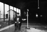 Is this a photo of the Mystery Railway Photographer who took the Railway Photos in the 1950s that are now in Archie Foley's Collection?    Who was this photographer?