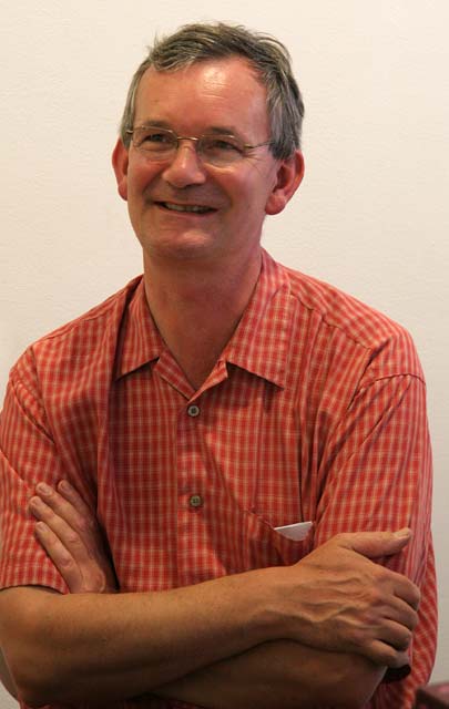 Edinburgh  -  16 August 2005  -  Portrait of Martin Parr