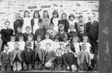 A photograph  by D & W Prophet of a school class at Reay, Caithness in the north of Scotland  -  c.1898