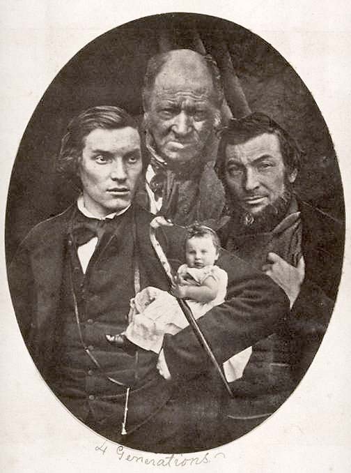 Antoine Claudet  -  Early writer on photography and Daguerreotypist  -  Photographed by Thomas Rodger, c.1860
