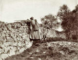 Photograph from the family of Horatio Ross  -  Hunting and Shooting in the Scottish Highlands  -  Shooting from the Wall