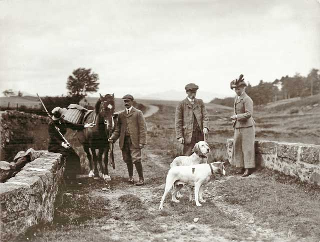 Photograph from the family of Horatio Ross - Hunting and Shooting in the Scottish Highlands - Bridge