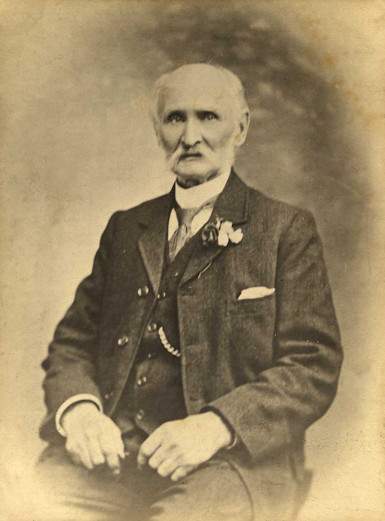 A portrait probably of William Wood, the father of William Wood of Wood Brothers, Wholesale Fishmerchants, Newhaven  -  photographer not known