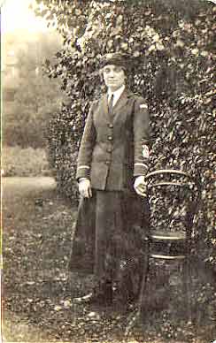 Louise Thomson, a nurse at Craiglockhart Military Hospital