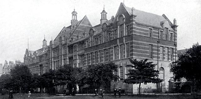 W R & S Ltd photograph from around the early 1900s  -  Boroughmuir School