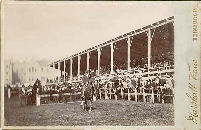 Cabinet Print by Marshall Wane -  Show Jumping