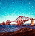 New Images of Edinburgh by Trevor and Faye Yerbury  -  The Forth Rail Bridge