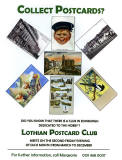 Two posters for Lothian Postcard Club