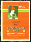 Advertisement for Photographic Fair at Horticultural Hall, London  -  1922