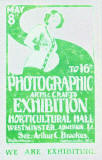 Advertisement for Photographic Fair at Horticultural Hall, London  -  1922