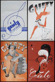 Gaiety Programme Covers from the 1940s and 1950s