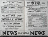 Gaiety Programme,  Inner Pages  - August 1953