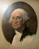 A W Elson colouered photograph of George Washington