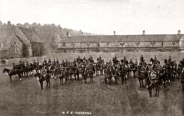 Postcard sold by H Adamson,  Piershill, Edinbrgh  -  RFA Piershill