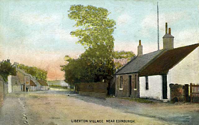 Albany Series postcard - Liberton Village