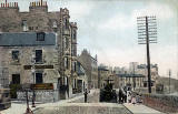 Postcard -  Trinity  -  Looking along Starbank Road towards Trintiy Crescent