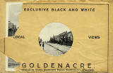 Postcard published by Burns Stationery Depot, Goldenacre, Edinburgh  + Packet