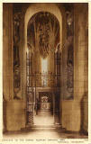 Postcard by A R Edwards & Son  -  Entrance to the Shrine, Scottish National War Memorial