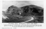Postcard in a series by 'Geological Survey and Museum London'  -  "Arthur's Seat, Edinburgh, from the West
