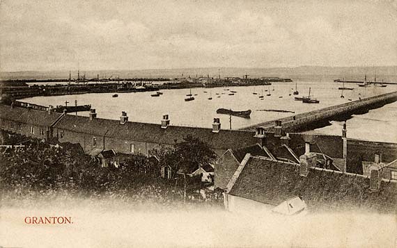 Postcard by Hartmann - Granton Eastern Harbour