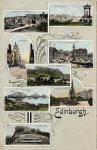 Hartmann Postcard  -  Miniature Series  -  Edinburgh