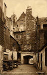 Huntly House from Bakehouse Close  -  Postcard  -  W J Hay  -  'Knox series'