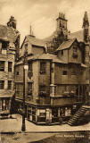 John Knox House in the Royal Mile, Edinburgh  -  Postcard  -  W J Hay