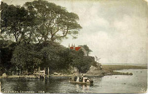 Postcard by Alex A Inglis  -  Cramond Ferry