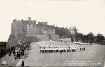 Postcard by Alex A Inglis  -  Edinburgh Castle Esplanade, The Highland Light Infantry