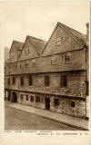 Postcard by Francis Caird Inglis  - Huntly House, Canongate, Edinburgh  -  Restored by Edinburgh Corporation in 1931