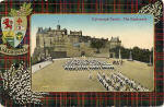 J M Postcard  -  Caledonia Series  -  Edinburgh Castle Esplanade