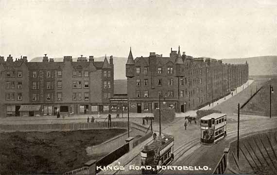 J M Postcard  -  Caledonia Series  -  King's Road, Portobello