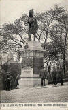 Postcard published by John R Russel of Edinburgh (JRRE)  -  Black Watch Memorial, The Mound