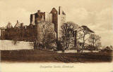 Postcard published by John R Russel of Edinburgh (JRRE)  -  Craigmillar Castle