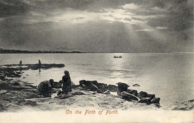 A postcard by J R Russel of Edinburgh  -  On the Firth of Forth