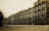 Drummond Place, looking west  -  Postcard by T P Lugton