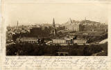 Postcard  -  James Patrick  -  Castle Series  -  Edinburgh from Castle, looking east