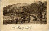 Postcard  -   James Patrick  -  Castle Series  -  The Farm House, Swanston