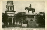 Postcard  -  John Patrick  -   Castle Series  -  Albert Memorial, Charlotte Square