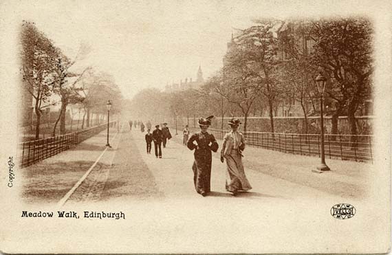 Postcard in P W & M Vello Series  -  Meadow Walk