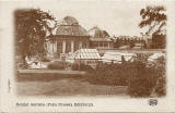 Postcard in P W & M Vello Series  -  Botanic Gardens in Inverleith Row  -  Palm Houses