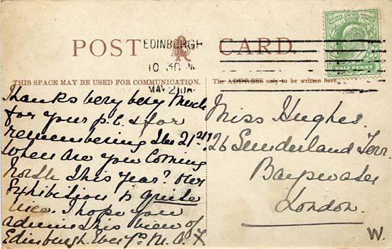 Postcard by RB (Rock Brothers) - St Margaret's Loch and St Athony's Chapel in Holyrood Park