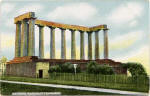 Postcard by A Louis Reis & Co  -  The National Monument on Calton Hill, Einburgh